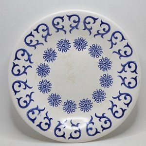 RARE Eva Zeisel Ironstone Antler Snowflake 6.5" Small Side Plate Schmid NKT B